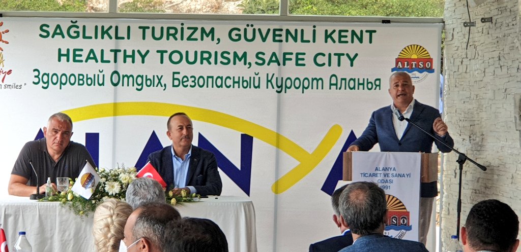 Citizens of 20 countries gave messages from Alanya: Healthy Tourism in Turkey, there are Safety Cities