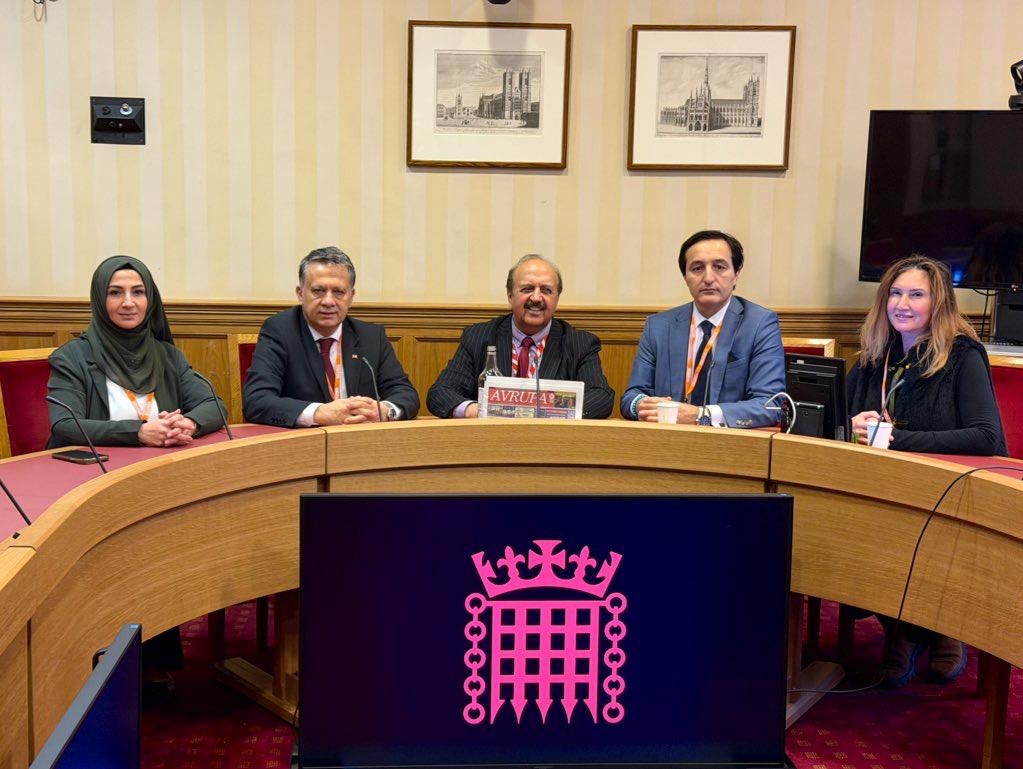 Lord Hussain, a friend of Turkey, hosts a special media session for the GJC